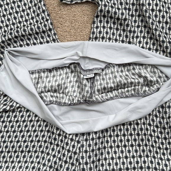 Bryn Walker Oscar Geo Wide Leg Italian Polyester Lightweight Pants Size XL - Picture 7 of 12